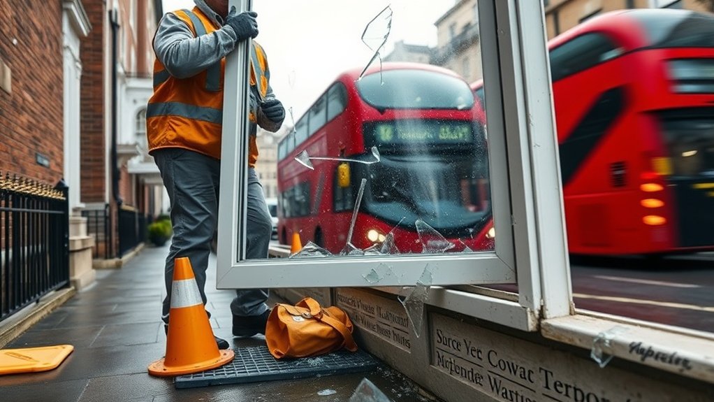 Broken Glass Replacement Dalston