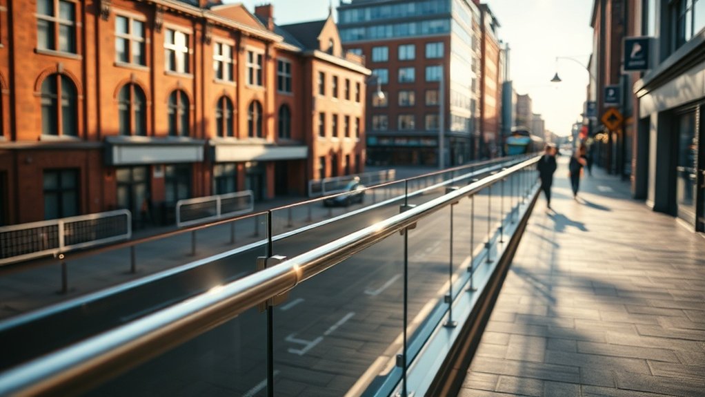 Glass Balustrades De Beauvoir Town