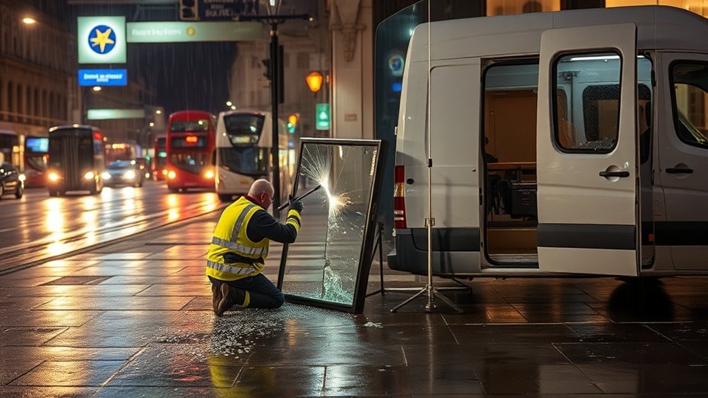 Out of Hours Glazier Dalston