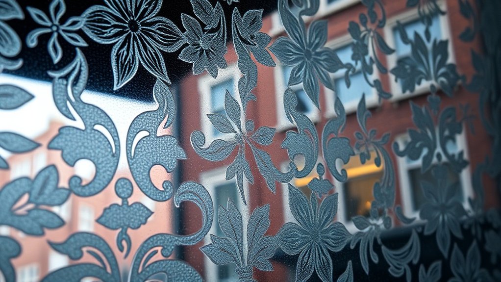 Patterned Decorative Glass Dalston