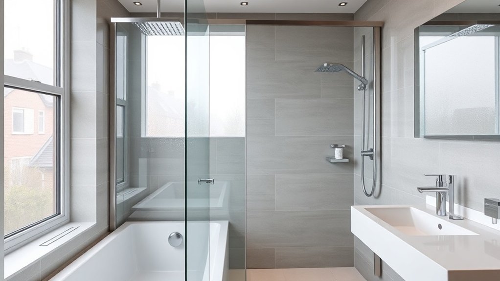 Semi-Frameless Shower Screens Dalston