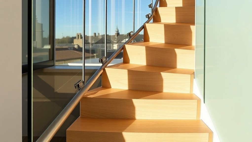 Staircase Glass Panels Dalston